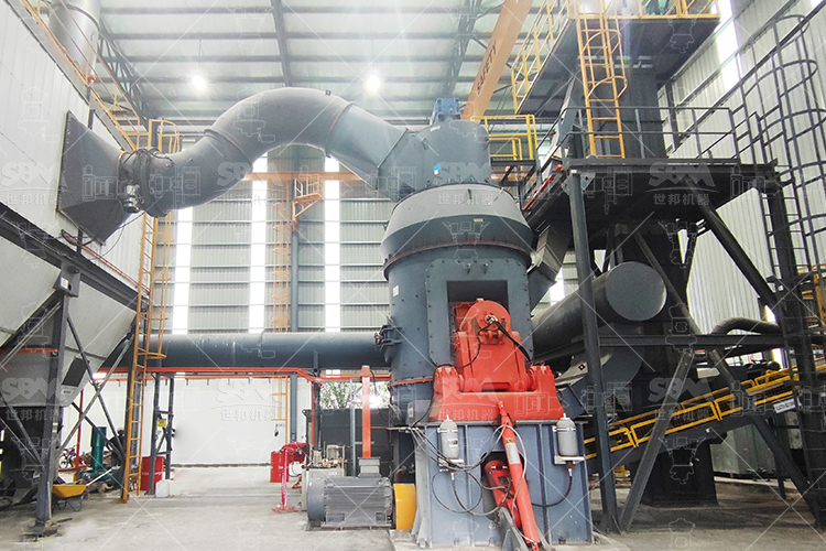 Shanxi produksi tahunan 100.000 ton kompor sludge mikro bubuk persiapan lini produksi